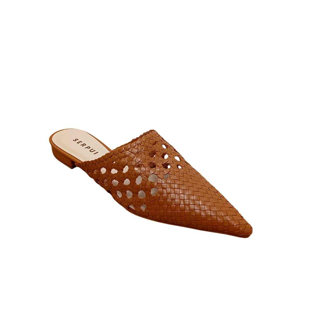 Mule Tresse Caramel