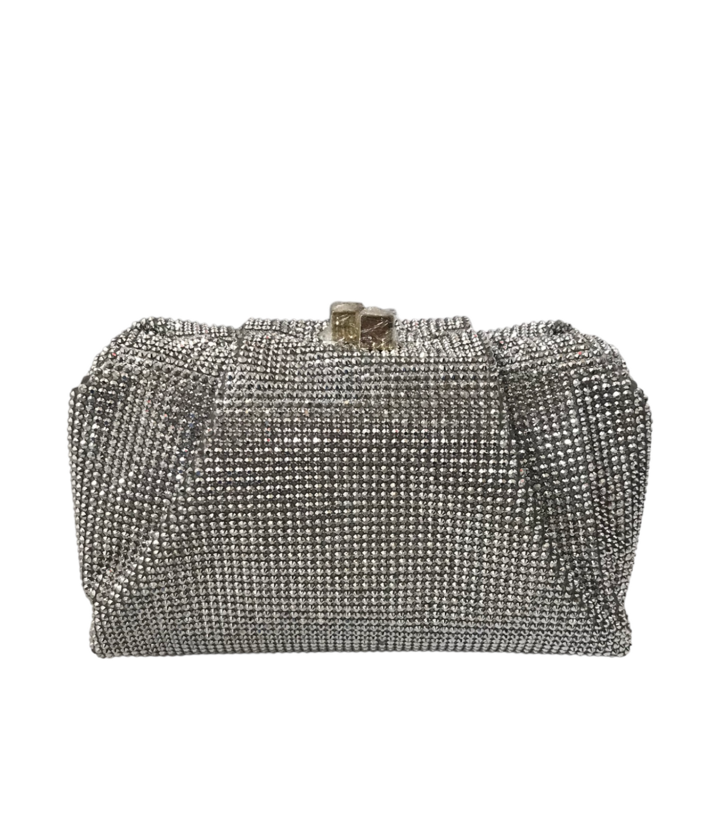 Julia Pouch Crystal Silver