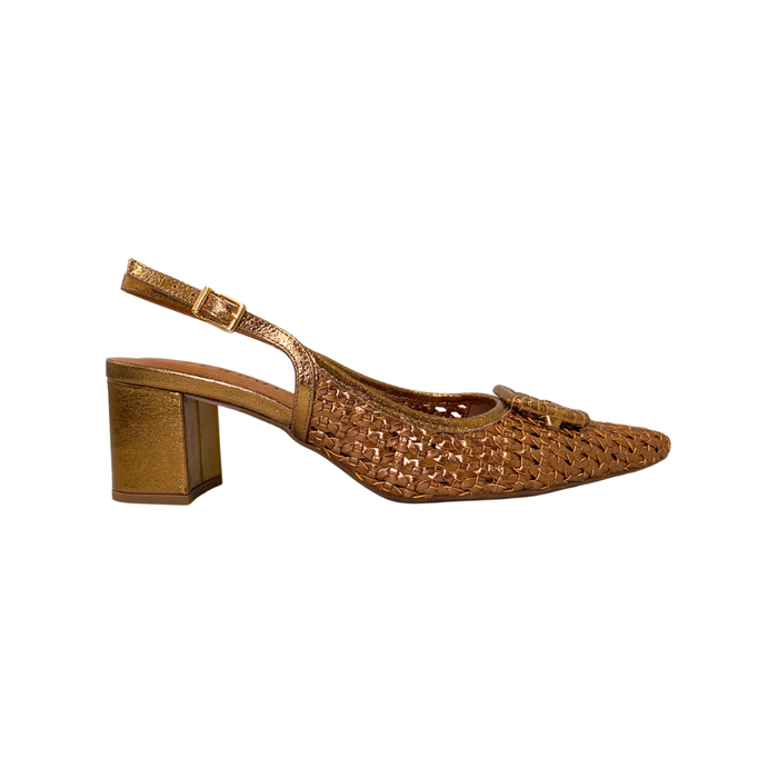 Scarpin Roseli Gold