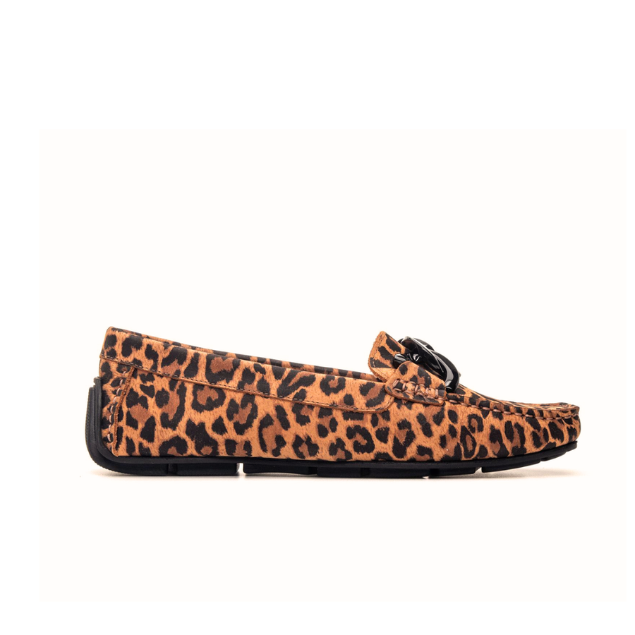 Mocassim Patrícia Leopard