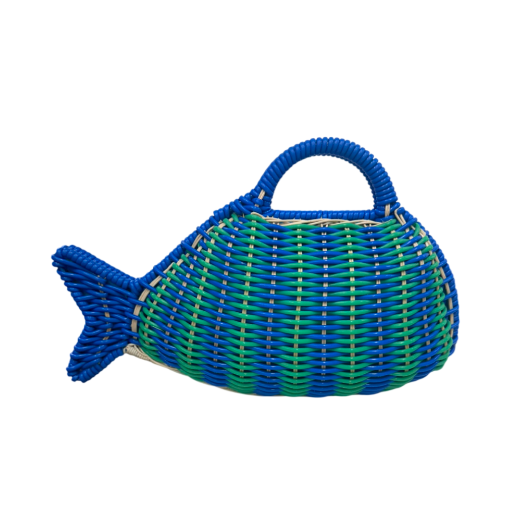David Fish Blue and Green