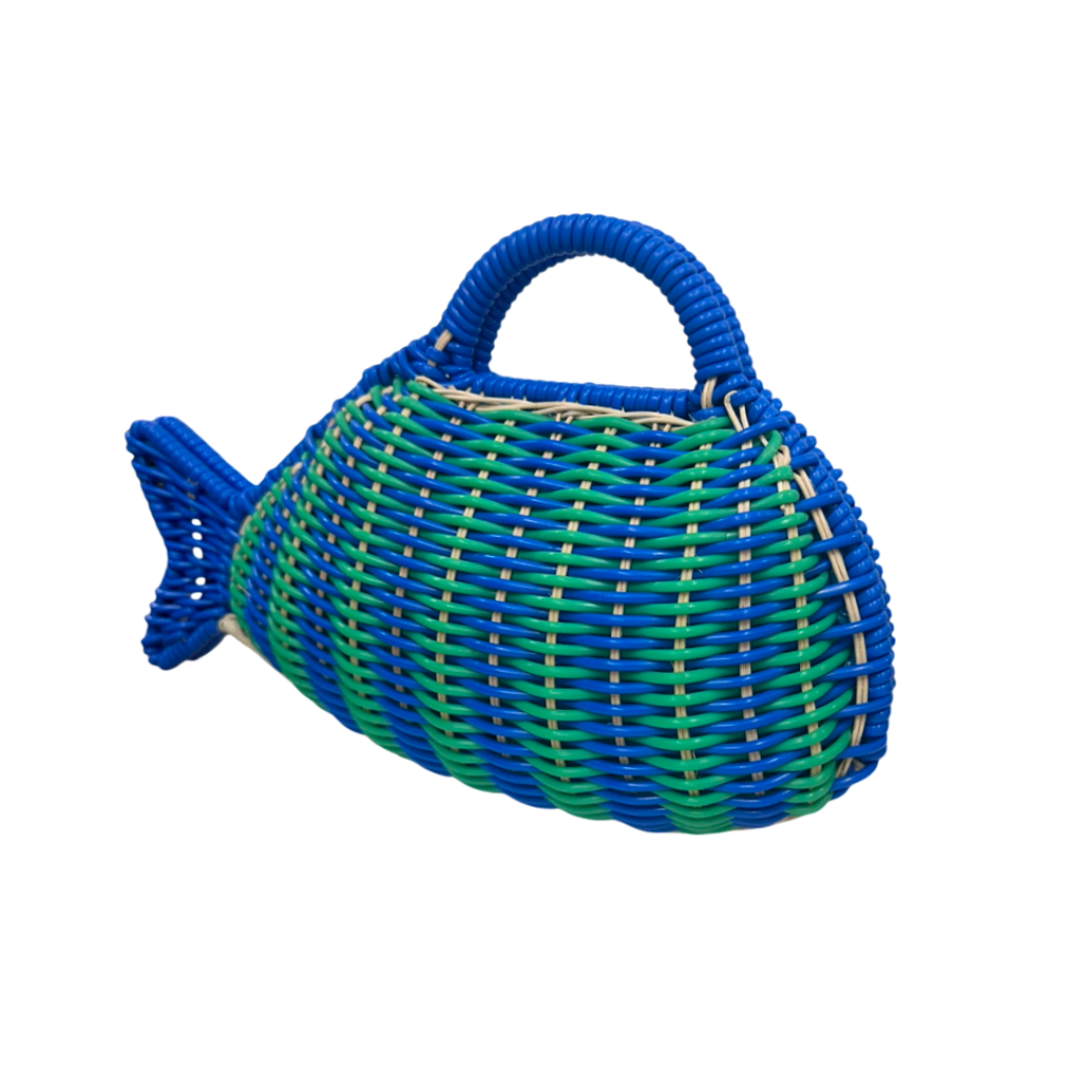 David Fish Blue and Green