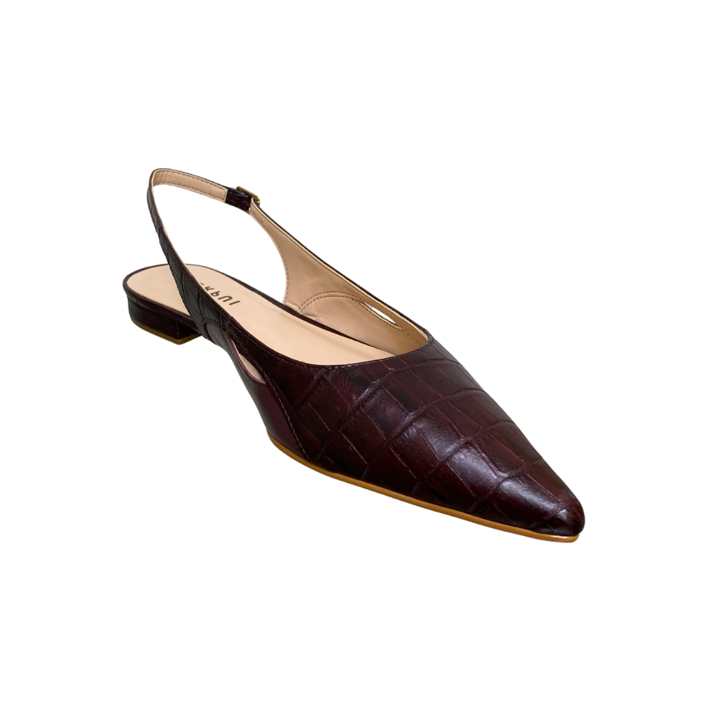 Flat Marilyn Burgundy