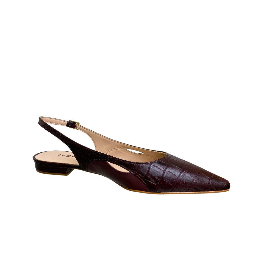 Flat Marilyn Burgundy