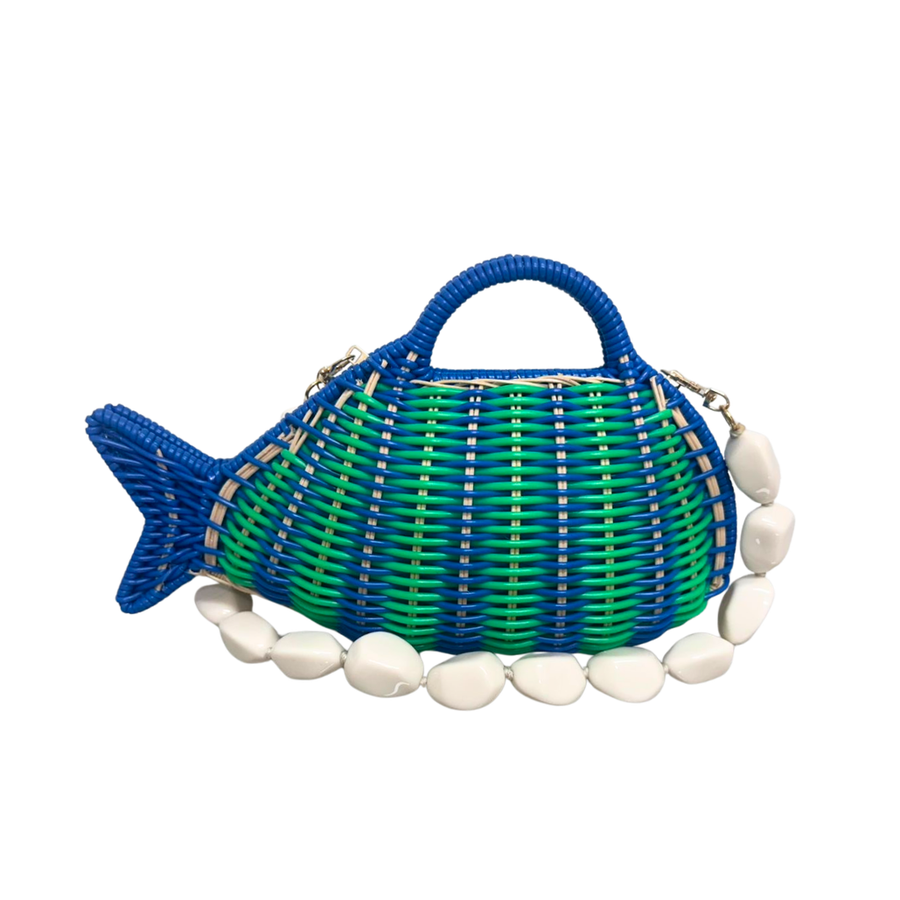 David Fish Blue and Green