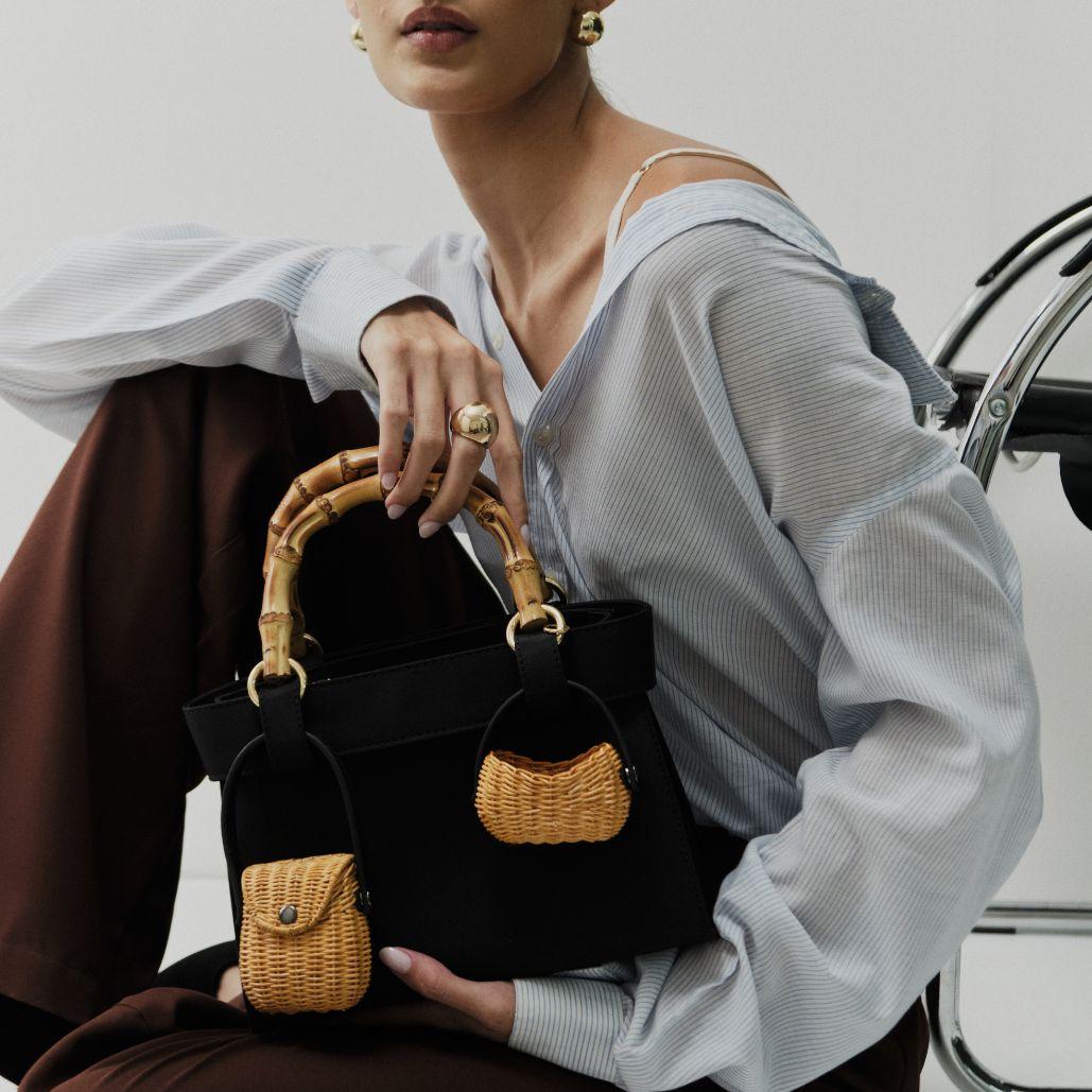 Bolsa Lora Black em Nylon Preto | SERPUI – SERPUI BR