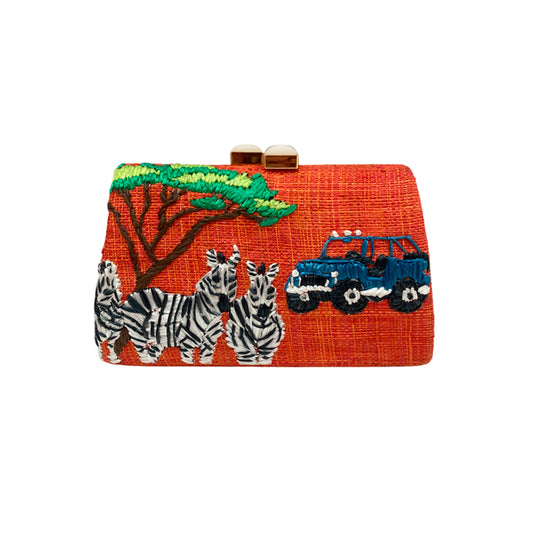 Candice Zebra Orange
