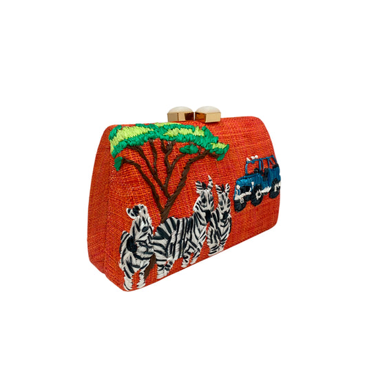 Candice Zebra Orange