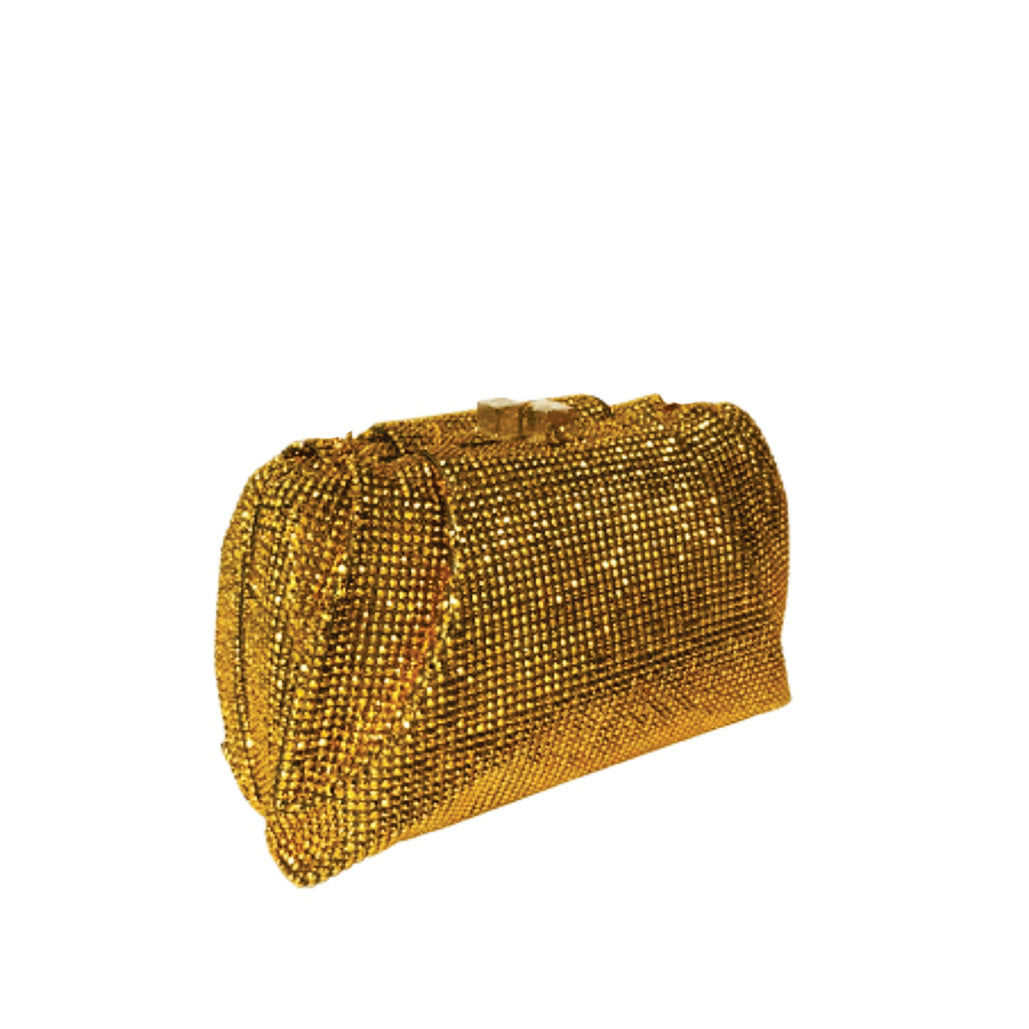 Julia Pouch Crystal Gold