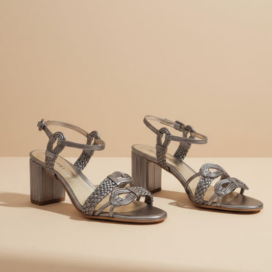 Sandália Ísis Old Silver