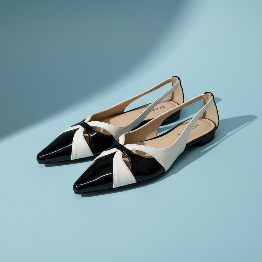 Flat Frida Black White