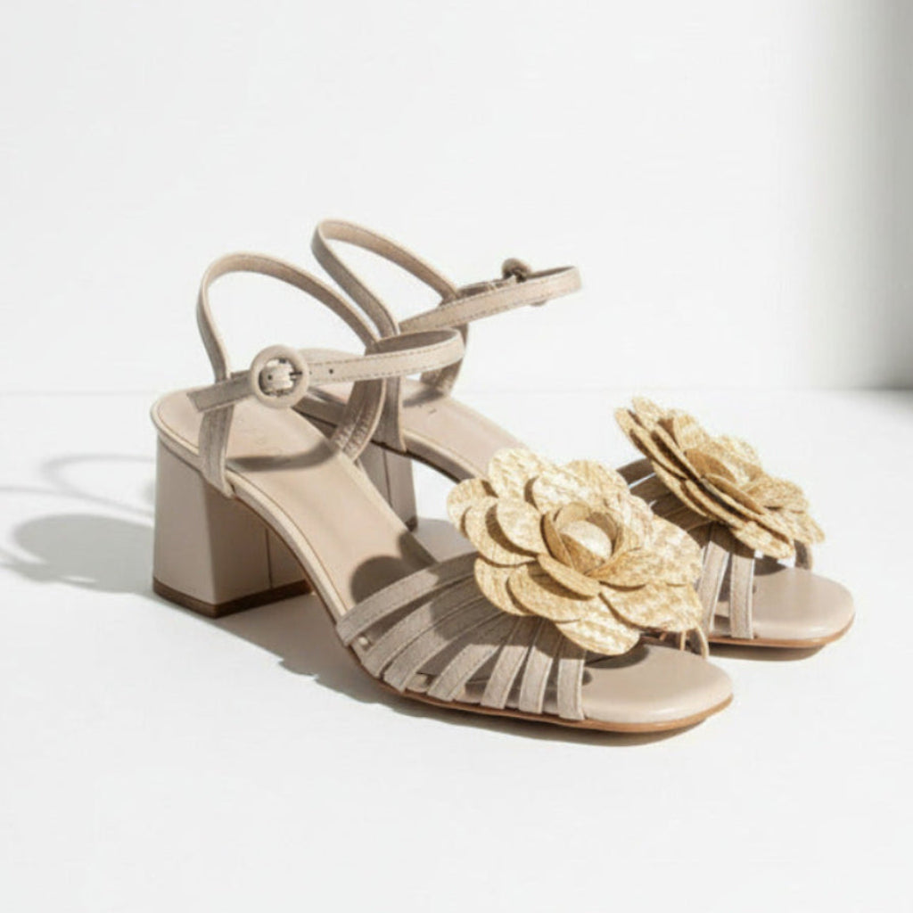 Sandália Lara Off White