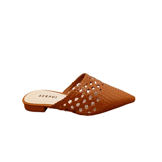 Mule Tresse Caramel