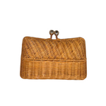 Clutch SERPUI de Vime Natural Charlotte Braid Light Honey