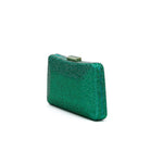 Clutch SERPUI de cristais verdes Mirela Emerald